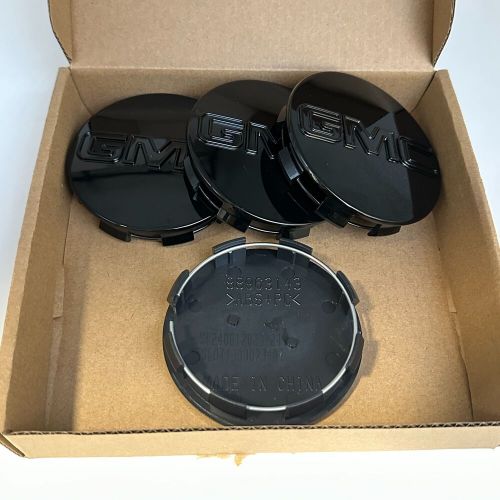 FOUR PCS For GMC Black Sierra Yukon XL Denali Wheel Center Caps Hub Cap 83mm, US $18.99, image 6