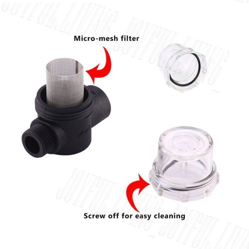 12V Water Pump Kit 5.3GPM 70PSI High Pressure Wash-Down Deck Caravan Boat SET, US $110.99, image 12