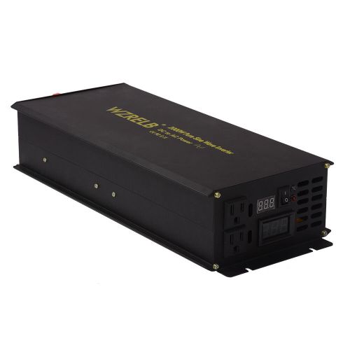 24V to 110V 120V Pure Sine Wave Inverter 2000W Car Truck Power RV Remote Truck, US $280.00, image 5
