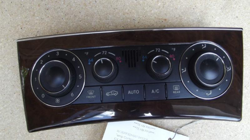 2006 mercedes c280 -ac heat air temp control  oem