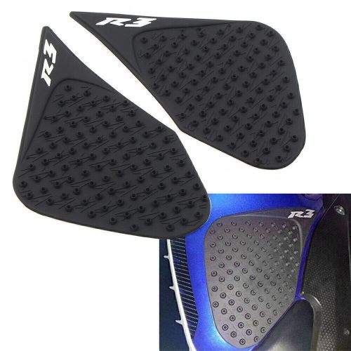 Fuel Gas Tank Pad Traction Side Pad Grip Decal Trim Fit Yamaha YZF-R3 2014+, US $, image 9