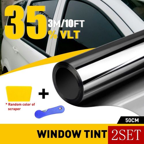 Uncut Roll Window Tint Film 35% VLT 20" x 10'ft Feet Car Home Glass 10ft 2SET, US $24.89, image 12