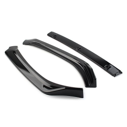 Car Black Front Bumper Lip Trim Below Lips Cover For Honda Accord 2018-2020 2019, US $80.65, image 8