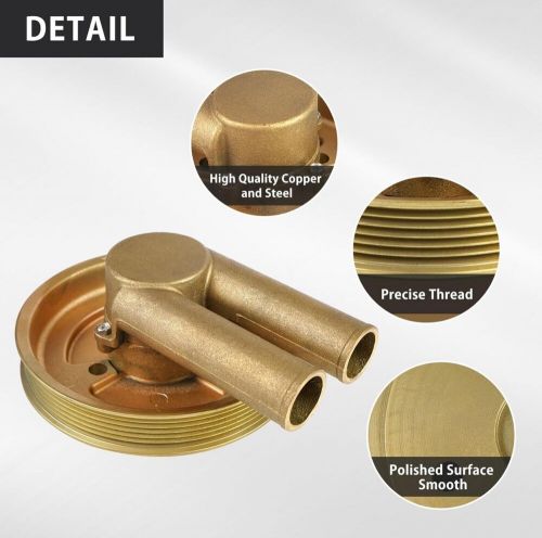 5.7 Crank Mounted Sea Water Pump With Serpentine Belt Pulley Compatible With Vol, US $60.00, image 5