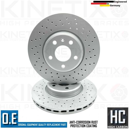 FOR AUDI A5 45 TFSI F5x DRILLED FRONT REAR BRAKE DISCS 314mm 300mm COATED, US $, image 9