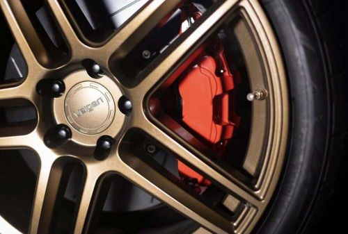 Vms racing front 4 piston big brake kit 14" rotors for 2015-2021 ford mustang