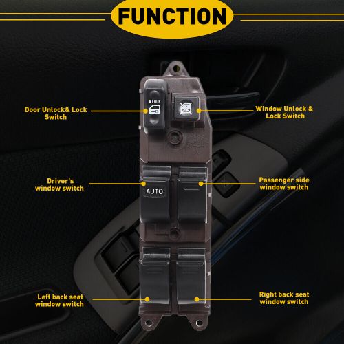 Electric Power Window Master Control Switch Bezel For Toyota Corolla Matrix, US $27.99, image 3