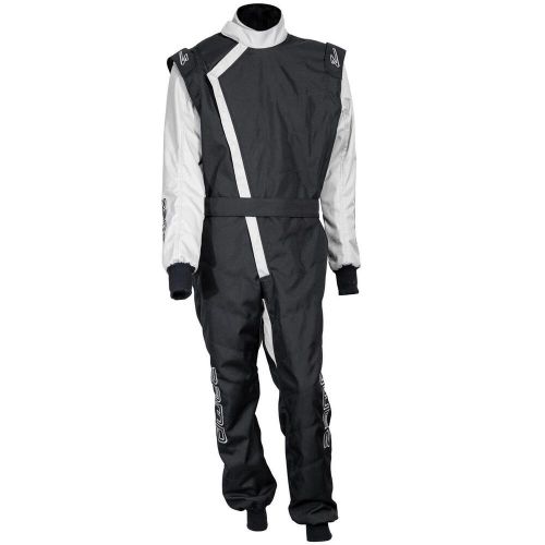 Zamp R060015M ZK-40 Adult Karting Suit, Gray/Black, Medium, US $149.63, image 5