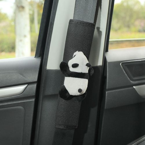 1Pc Panda Car Seat Belt Pads Shoulder Strap Pad Protector Cover Car Decoration, US $16.53, image 7