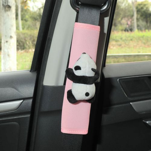 1Pc Panda Car Seat Belt Pads Shoulder Strap Pad Protector Cover Car Decoration, US $16.53, image 8