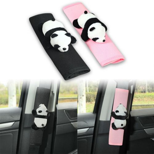 1Pc Panda Car Seat Belt Pads Shoulder Strap Pad Protector Cover Car Decoration, US $16.53, image 9