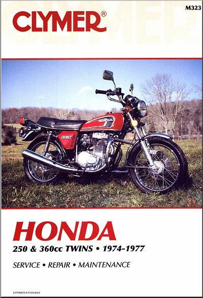 74-77 honda cb250 cj250 cb360 cb cj cl 250 360 manual
