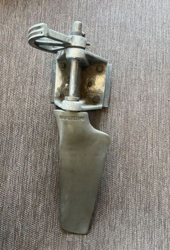 VINTAGE I E DEBBOLD BRONZE SMALL BOAT RUDDER, US $475.00, image 5