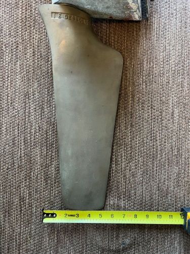 VINTAGE I E DEBBOLD BRONZE SMALL BOAT RUDDER, US $475.00, image 6