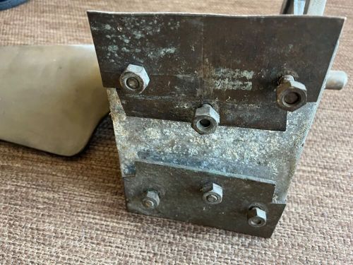 VINTAGE I E DEBBOLD BRONZE SMALL BOAT RUDDER, US $475.00, image 9