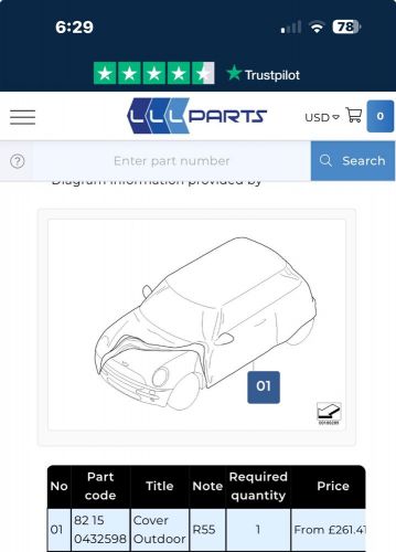 Mini Cooper Outdoor Car Cover, US $90.00, image 2