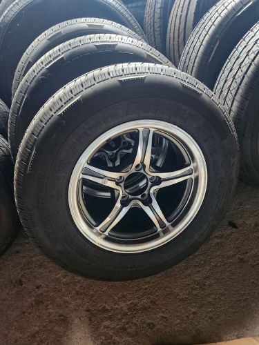 15" 5LUG ON 4.5 ALUMINUM WHEEL & 205/75R15 TIRE, US $159.95, image 2