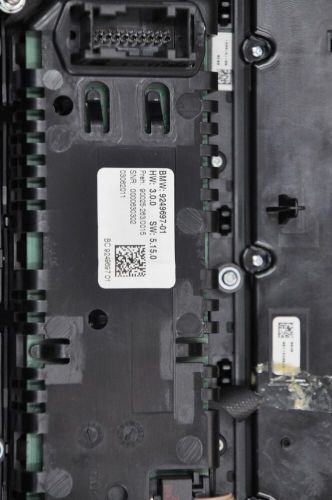 Radio climate control panel BMW F10 F11 9249697 switch automatic air conditioning seat heater-, US $, image 8