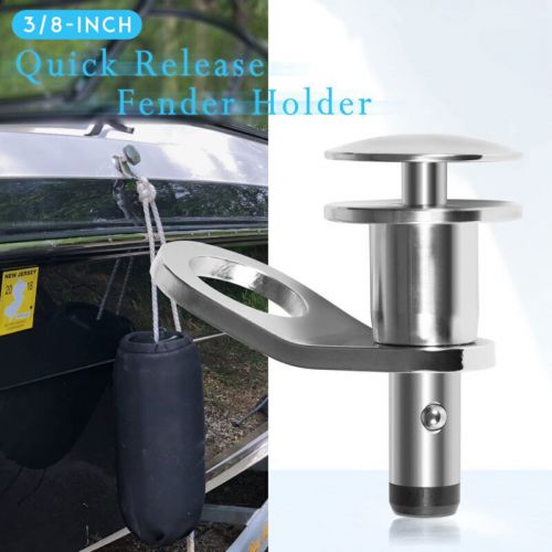 3/8'' Marine Stainless Steel Quick Release Boat Fender Holder Kit Boat Rope, US $43.99, image 4