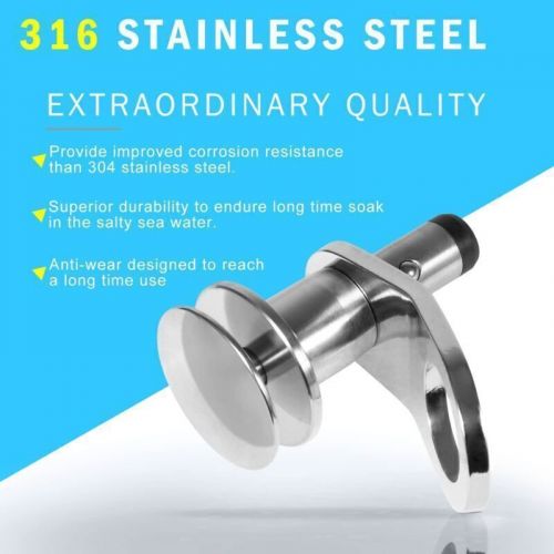 3/8'' Marine Stainless Steel Quick Release Boat Fender Holder Kit Boat Rope, US $43.99, image 8