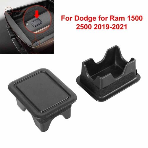2pcs truck bed rail stake pocket cover cap hole plug for dodge for ram 1500 2500