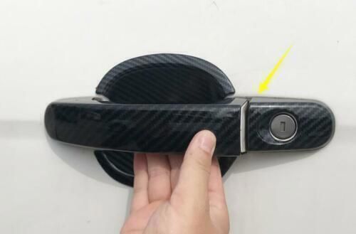 Cover Trim For Ford Focus Exterior Side Door Handle 2012-2018 8PCS Carbon Fiber, US $54.77, image 3