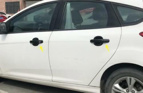 Cover Trim For Ford Focus Exterior Side Door Handle 2012-2018 8PCS Carbon Fiber, US $54.77, image 5