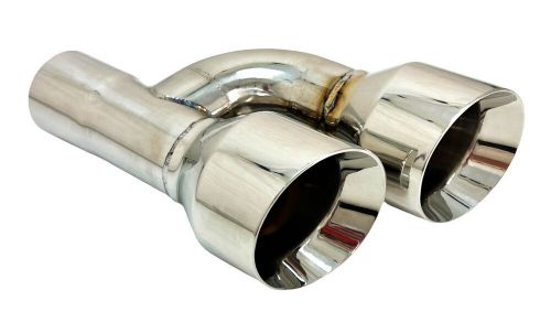 Exhaust Tip 2.25" Inlet 4.00 Outlet 12.00 WD-SE40012-225-HP-SS Dual Double Wall, US $79.99, image 11