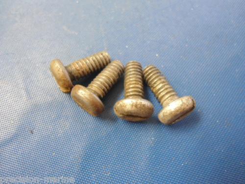313075, screw, choke valve lot of 4, 1972 evinrude 85 hp model 85esl72r, v4