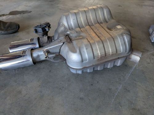 OEM 12-2018 AUDI S6 QUATTRO V8 4.0L REAR left cut EXHAUST MUFFLER W/ TIPS, US $199.00, image 2