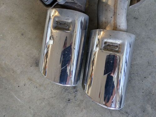 OEM 12-2018 AUDI S6 QUATTRO V8 4.0L REAR left cut EXHAUST MUFFLER W/ TIPS, US $199.00, image 8