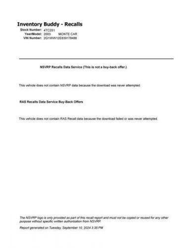 Brake Master Cylinder Without ABS Fits 02-05 IMPALA 590539, US $59.83, image 3