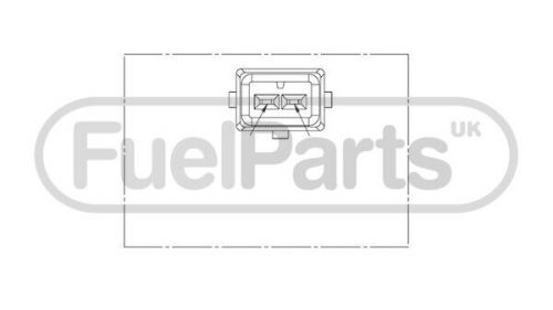 Rpm / crankshaft sensor cs1838 fuel parts genuine top quality guaranteed new