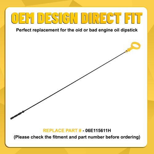 Oil Dipstick 06E115611H Fit 08-18 AUDI A4 A5 S4 S5 A6 A7 A8 Q5 SQ5 Q7 3.2L 3.0T, US $15.99, image 3