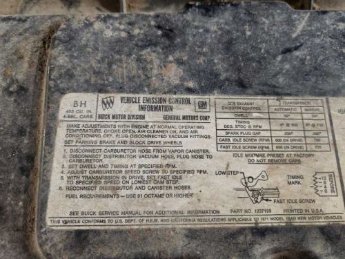 Speedometer Cluster 120 MPH Fits 1971 RIVIERA 1160614, US $100.00, image 4