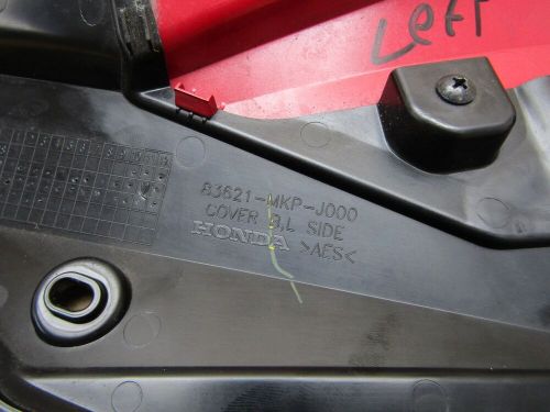 Honda CBR500R 2022 8,266 miles left underseat fairing panel (14034), US $, image 6