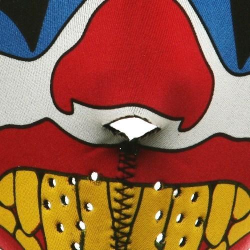 2 in 1 Reversible Motorcycle Biker, Ski Mobile Neoprene Face Mask - Crazy Clown, US $9.89, image 5