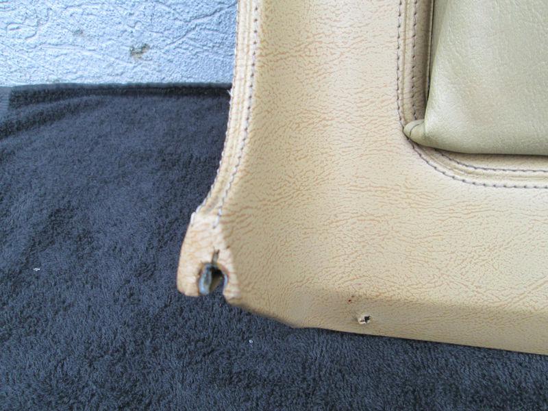 69-76 CORVETTE RIGHT SIDE LOWER DASH MAP POCKET MEDIUM SADDLE OEM GM C3, US $100.00, image 2