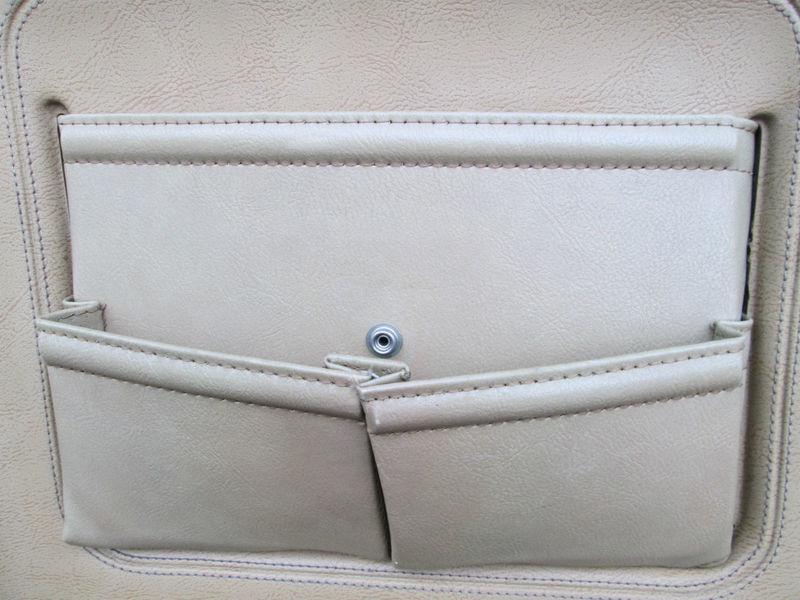 69-76 CORVETTE RIGHT SIDE LOWER DASH MAP POCKET MEDIUM SADDLE OEM GM C3, US $100.00, image 4