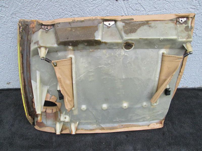 69-76 CORVETTE RIGHT SIDE LOWER DASH MAP POCKET MEDIUM SADDLE OEM GM C3, US $100.00, image 8