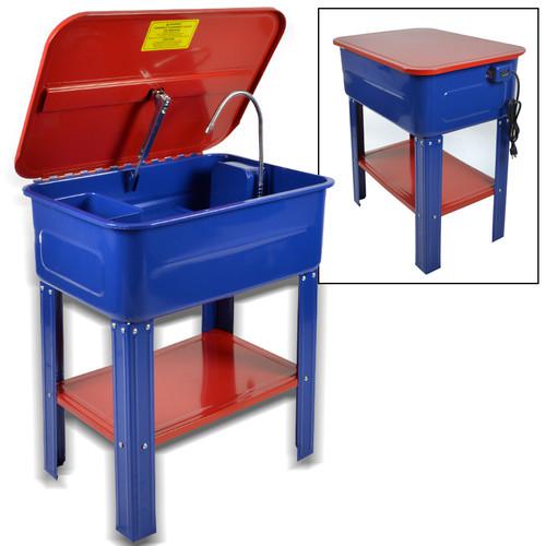 20 gallon parts cleaner washer with electric pump tool automotive part solvent