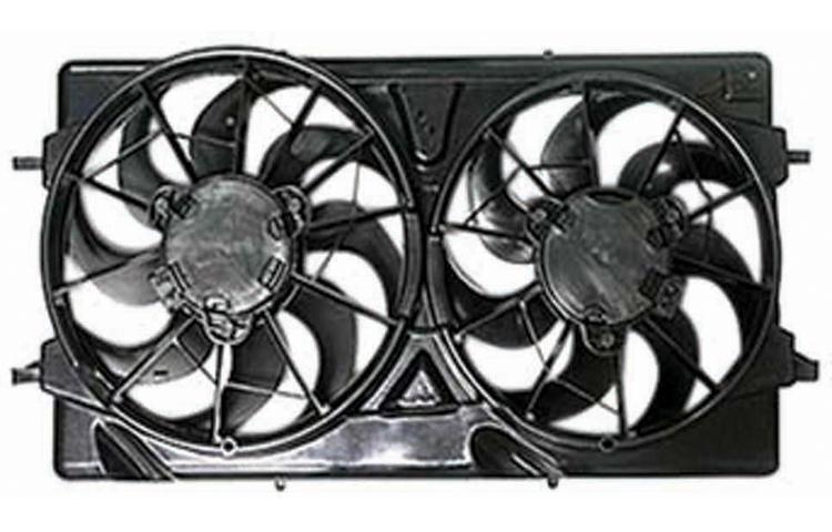 Ac condenser radiator cooling fan 05-07 chevy cobalt saturn ion 2dr 2.0l 2271876