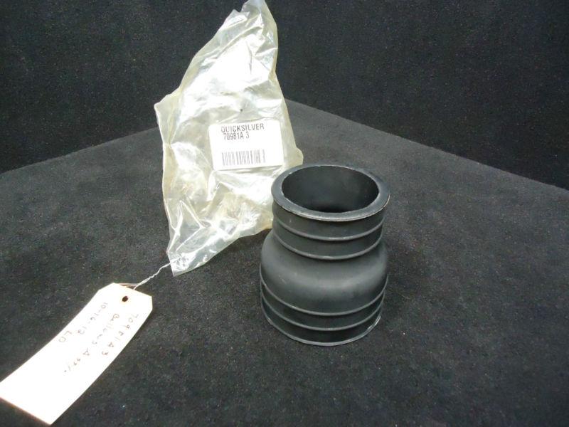 Find BELLOWS ASSY. 70981A3 198195,98 MERCRUISER STERNDRIVE MOTOR BOAT