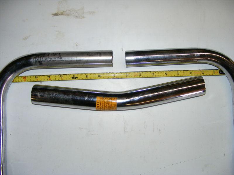 GRILLE GUARD BUMPER BAR CHROME ACCESSORY UNIVERSAL ADJUSTABLE 1940s 50s DRESSUP, US $49.99, image 3