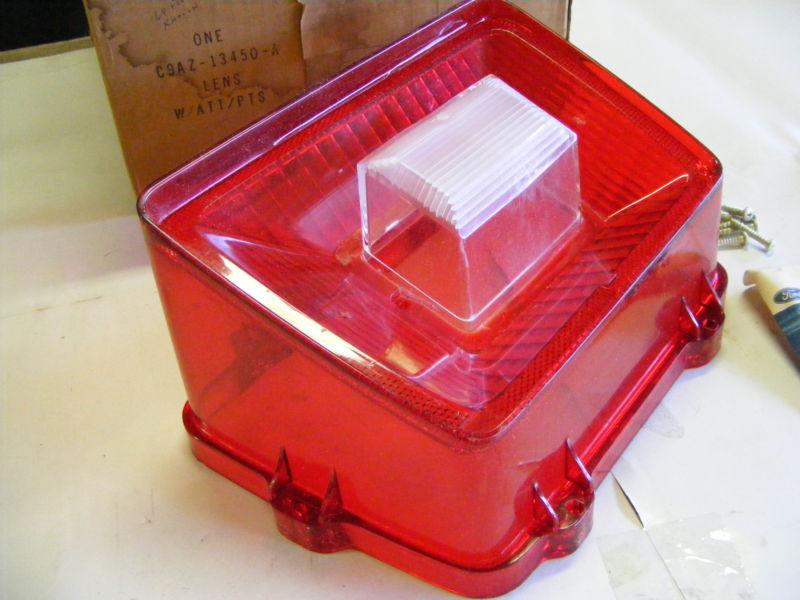 1969 FORD FULLSIZE TAIL LIGHT LAMP LENS LH RH NOS C9AZ-13450-A, US $12.49, image 4