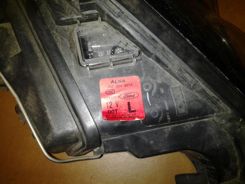 1999 2000 2001 MERCURY COUGAR DRIVER SIDE HEADLIGHT OEM, US $75.00, image 2