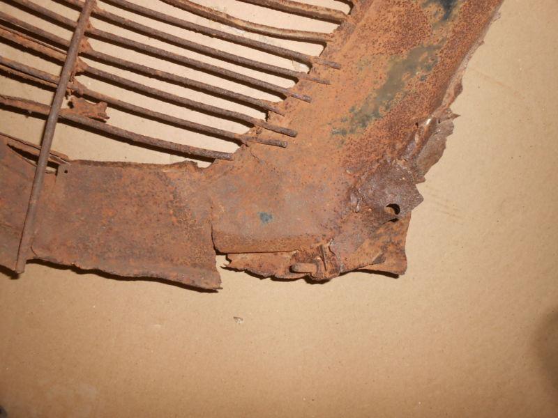 1937 Ford Truck Grille 37 rat rod pickup Grill ORIGINAL Steel HOT ROD 1934 LOOK, US $200.00, image 6