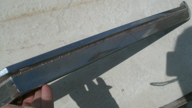 1970 70 Cadillac Deville Upper Chrome Grill Bar Hood Trim Molding Panel OEM , US $39.99, image 4