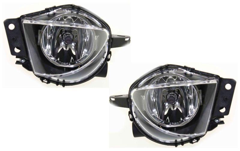 Driving fog light lamp assembly pair set (driver & passenger side, qty 2)