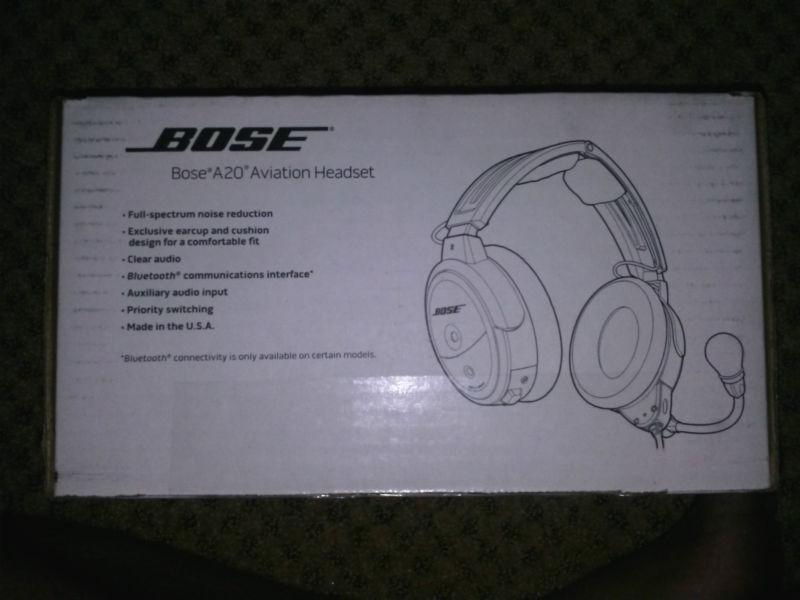 Bose a20 aviation headset bluetooth